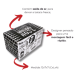 Caixa de Batata Box Branca - 7cm de altura - 50un - Imagem 2