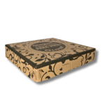 Caixa Quadrada Grande Delivery-Fundo Kraft Resistente-50un - Imagem 4