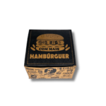 Caixa de Hambúrguer Box Kraft - 7cm de altura - 50un