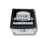 Caixa de Hambúrguer Box Branca - 7cm de altura - 50un