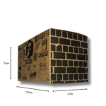 Caixa de Batata Box Kraft - 7cm de altura - 50un - Imagem 3