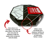 Caixa de Calzone e Fogazza - Interior Branco - 25un - Imagem 5