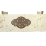 Caixa Ovo de Páscoa de Colher Bege Florido G - 500gr, 350gr, 250gr - 10un - Imagem 5