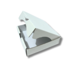 Caixa para Esfiha de 13cm Branca - 13x13x3,5cm - 25un - Imagem 3