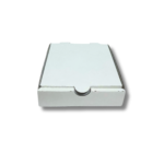 Caixa para Esfiha de 13cm Branca - 13x13x3,5cm - 25un - Imagem 2