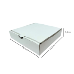 Caixa para Esfiha de 13cm Padrão - 13x13x3,5cm - 25un - Imagem 5