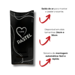 Caixa de Pastel Pequena 24cm - I Love Preta - 50un - Imagem 2