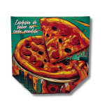 Caixa de Broto 25cm Americana - Pizza na Cidade - 50un