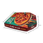 Caixa de Pizza 35cm Americana - Pizza na Cidade - 50un - Imagem 3