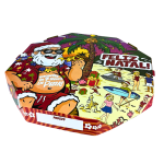 Caixa de Pizza 35cm Natal Praia - Fundo Branco Premium - 50un - Imagem 3