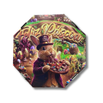 Caixa de Broto 25cm Páscoa Chocolate - Fundo Branco - 50un